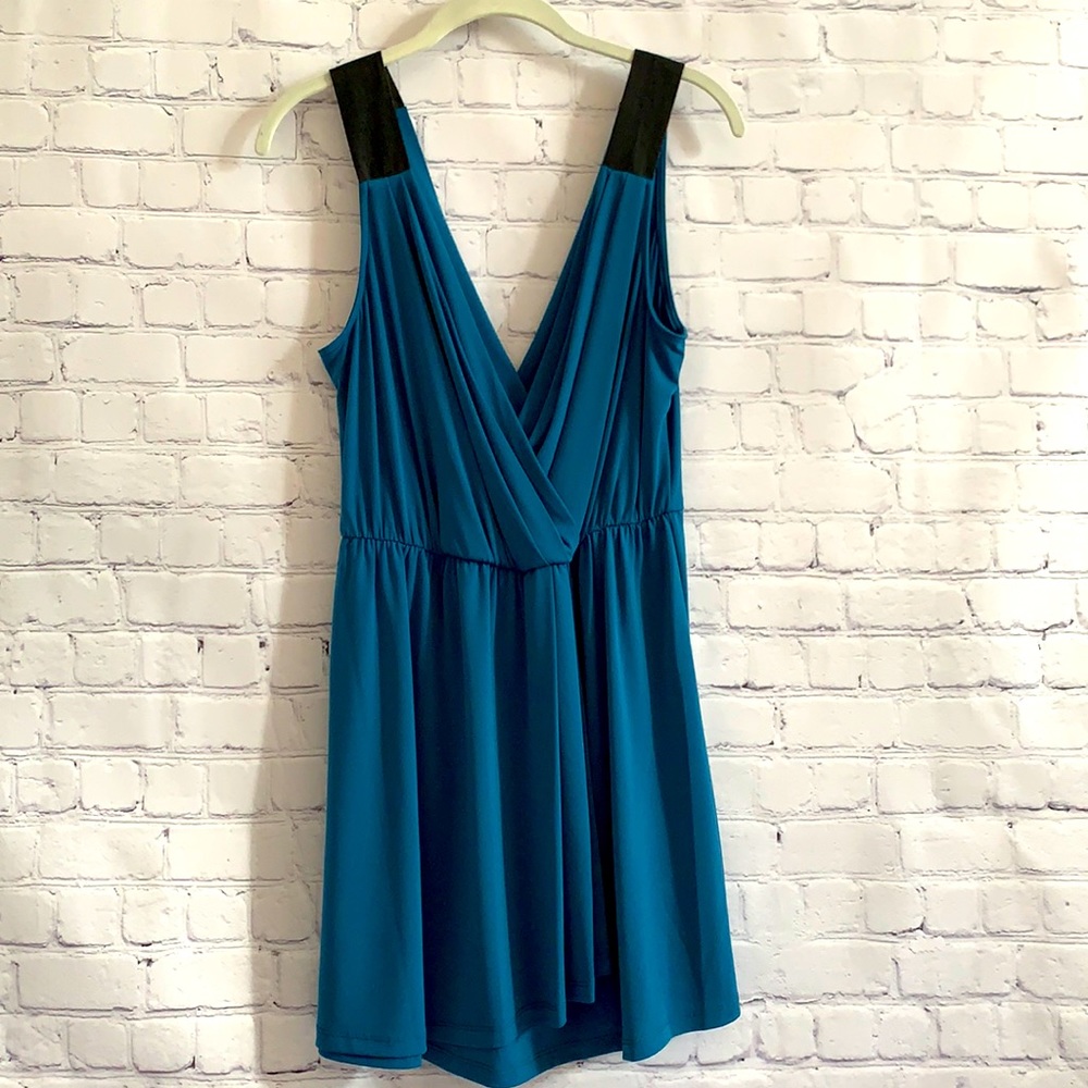 BCBGeneration blulagoon mini dress, leather strap